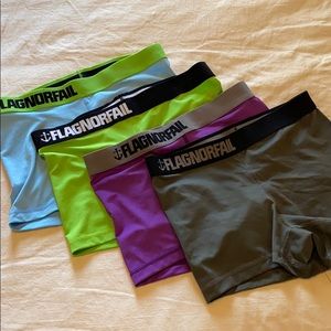 Flag Nor Fail Spandex short 4 pack